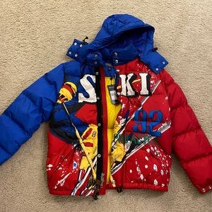 Polo Ralph Lauren Ski 92 1992 Downhill Skier Down